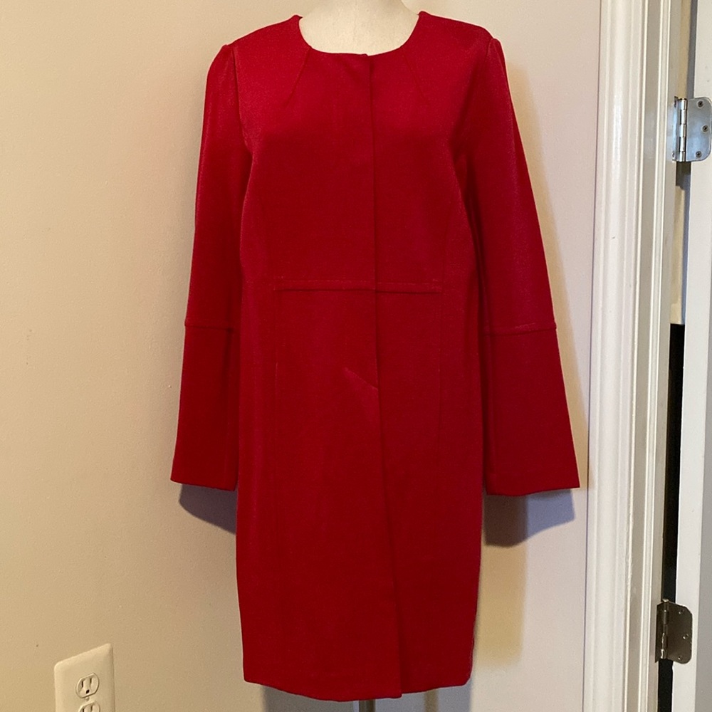 Chico’s Renaissance Red Jacket, brand new with tags Size 1.